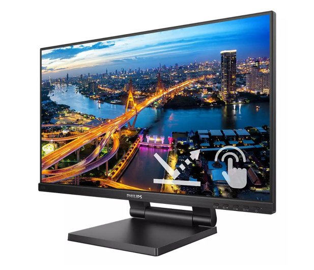 PHILIPS 21.5'' 222B1TC Czarny - 1169475 - zdjęcie 3